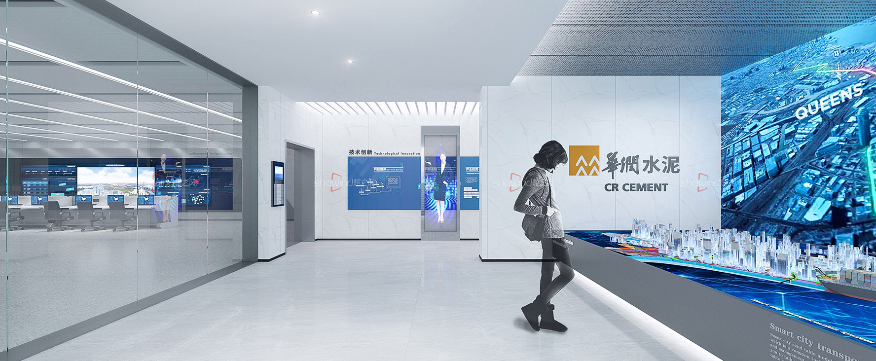 华润水泥展厅