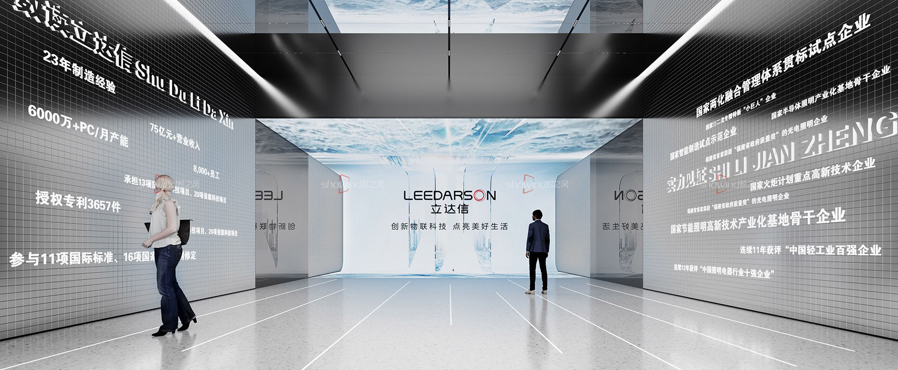 立达信智慧物联展厅