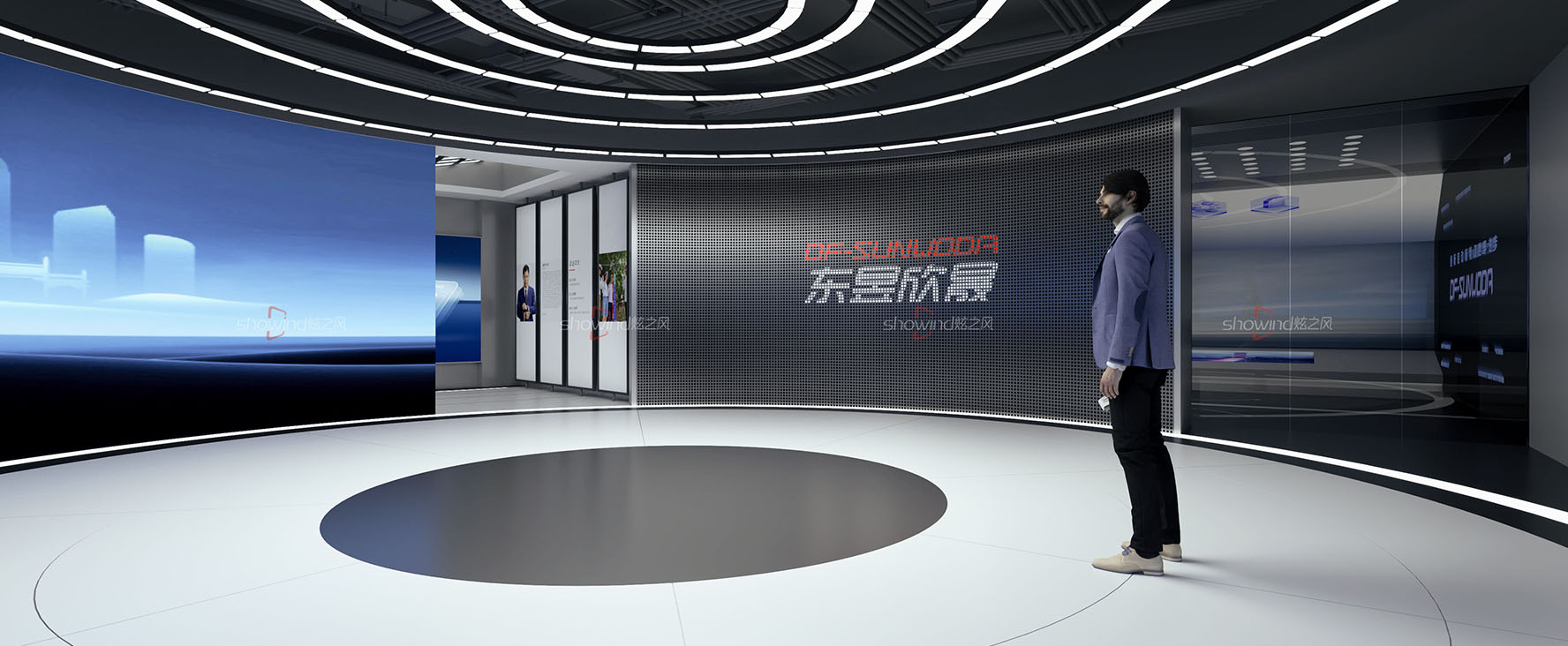 东风集团宜昌展厅