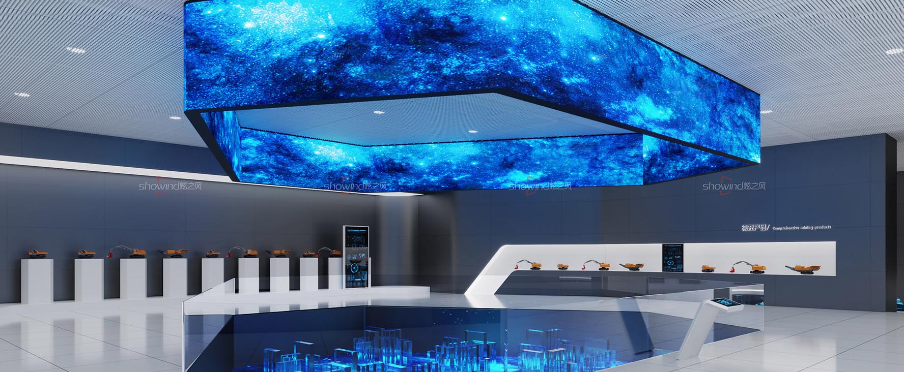 三一重装集团展厅